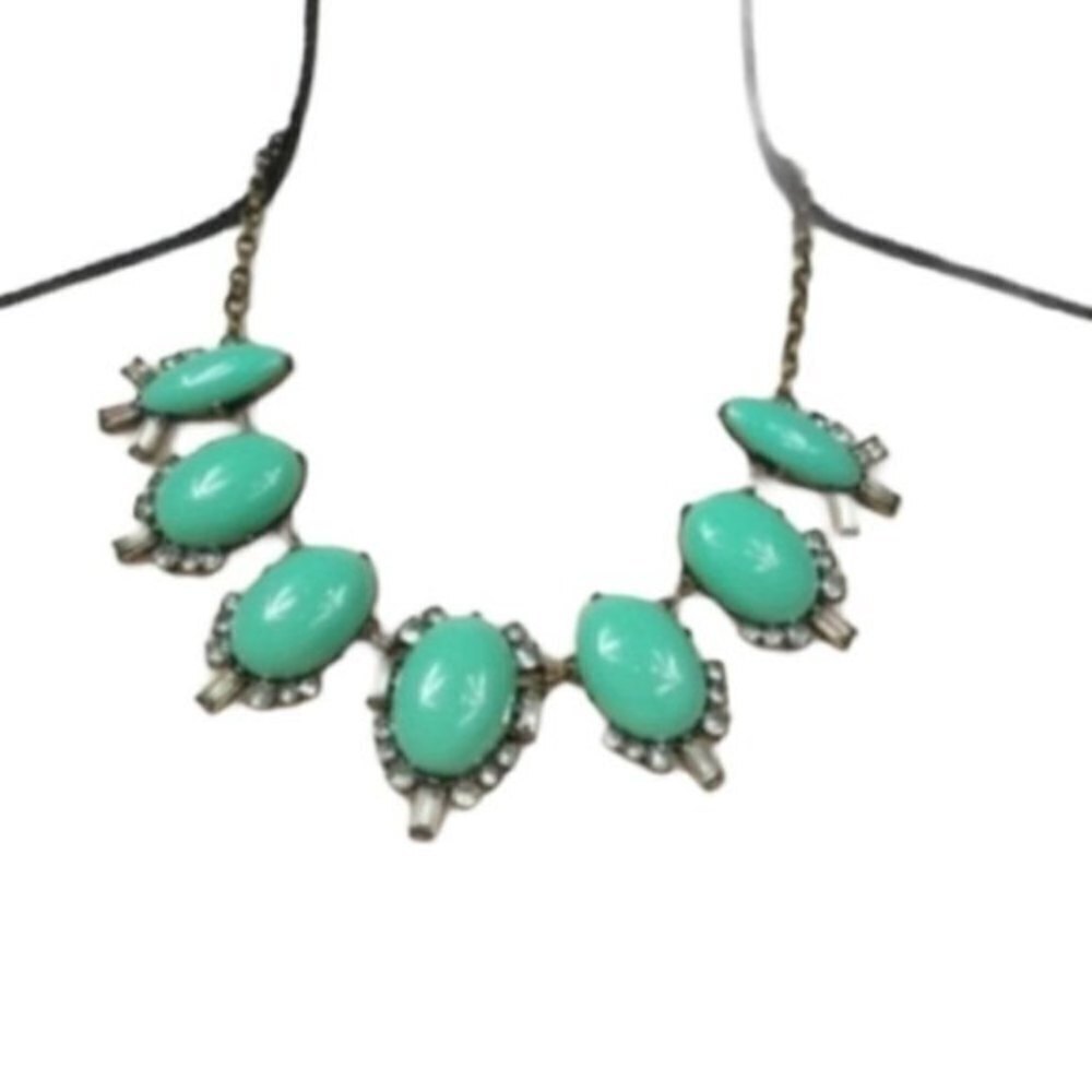 J. Crew Bubble Gemstone Statement Necklace